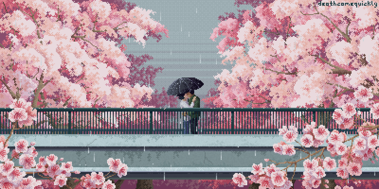 Cherry Blossom Kiss