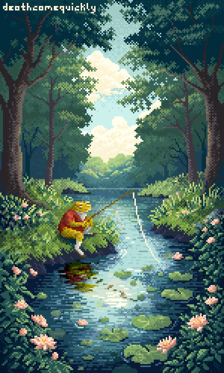 Gentleman at the Riverbank